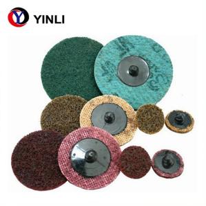 China 25mm 50mm 75mm Type R Sanding Dis 40 Grit Sanding Disc Non Woven wholesale