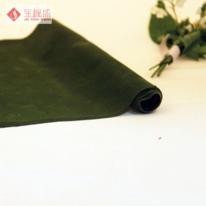China Customized Polyester Jewelry Box Lining Fabric Green With Kintted Fabric wholesale