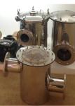 50mm Stainless Steel Sink Basket , Quick Open Commercial Basket Strainer