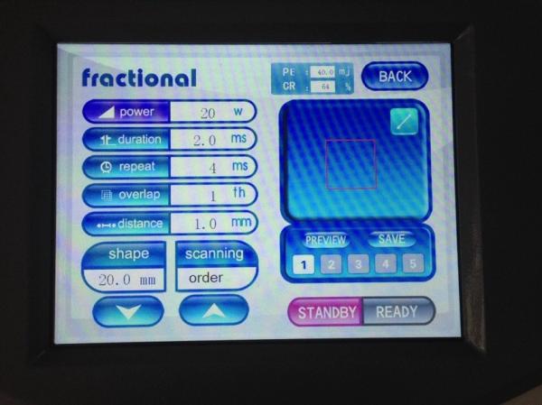 RF Pipe Fractional CO2 Laser With 0.1 mm Economic RF Laser Pipe