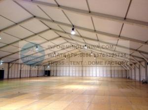 China 50'X75' Permanent Sports Basketball Court Tent Aluminum Alloy T6061/T6 wholesale