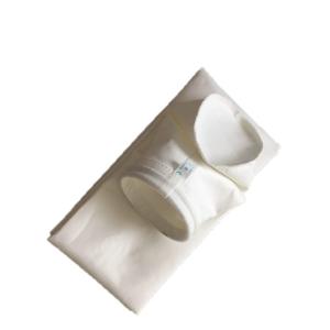 China Cement Plant Water Repellent Oil Coated Dust Collector Bag 130*2450 Polyester Dust Bag wholesale
