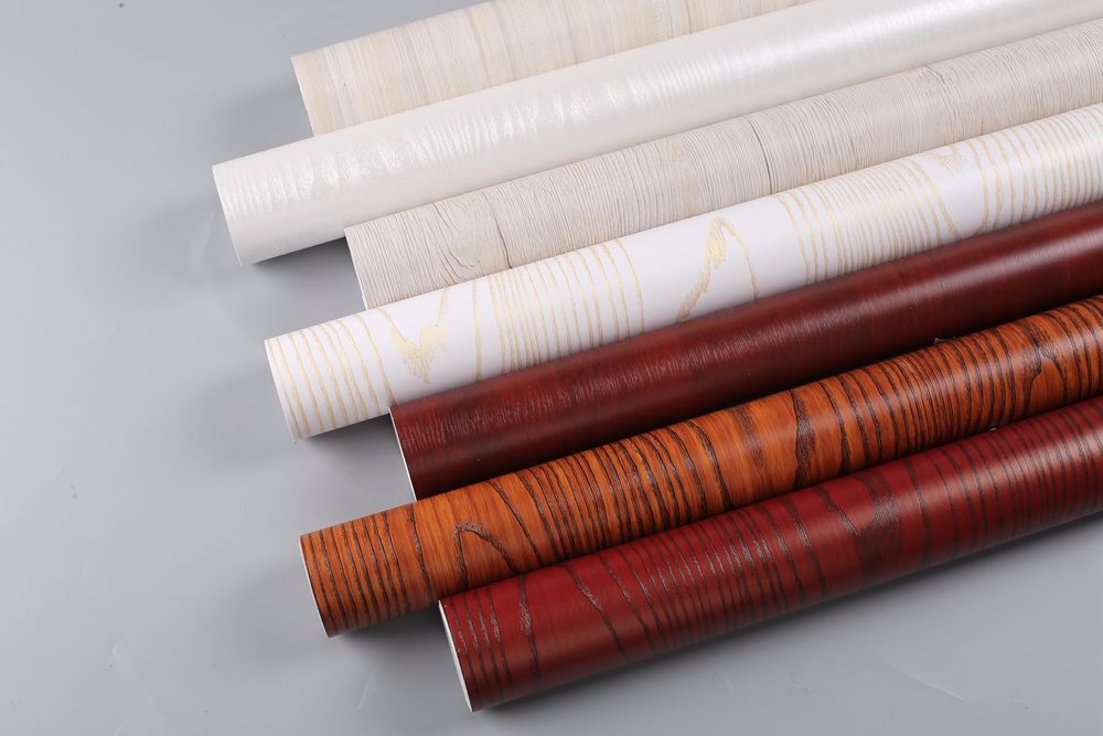 Blue Color Peel and Stick Wallpaper 3d Plain Solid Color Wallpaper for Soundproofing in Home Decoration