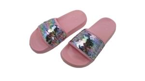China Beach Beaded Material Anti Slip Eva Material Slippers wholesale