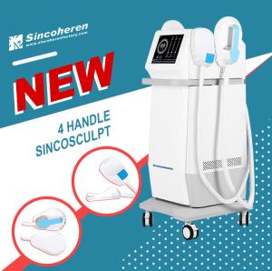 China EMSLIM Body Slimming Beauty Equipment , Fat Sculpting Machine White Color wholesale