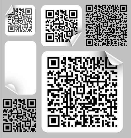 QR Code Printing Self Adhesive Security Labels With Hot Stamping Hologram