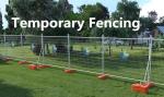 AS 4687-2007 Galvanized Fence Panels , Free Standing Temporary Fence
