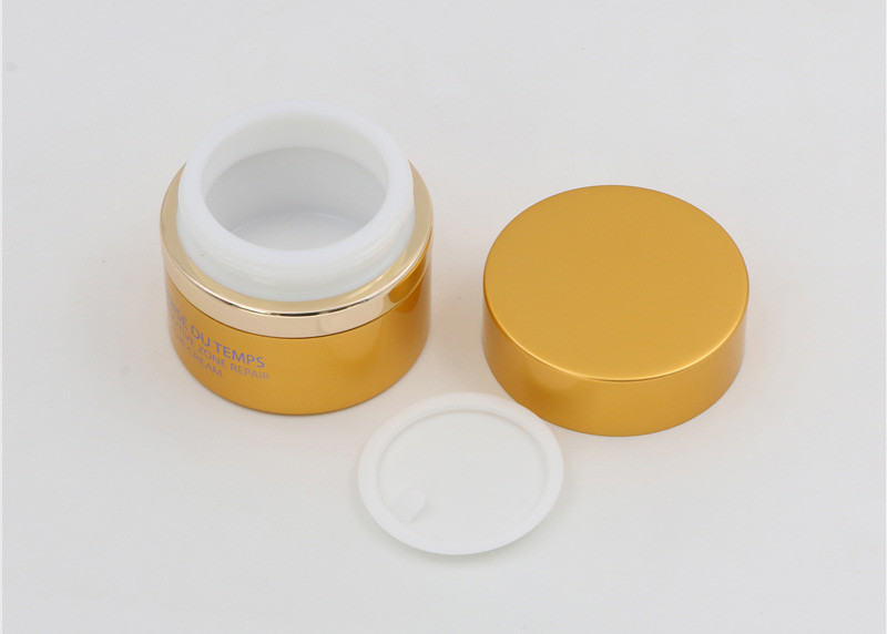 Face Cream Airless 50ml Cosmetic Containers With Lids Straight Side