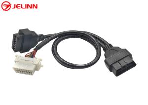 China OBD 2 OBD2 Splitter Y Cable With GPS OBDII Connector for Nissan Cars wholesale