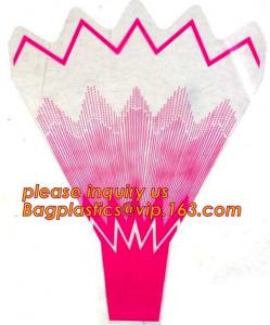 China Biodegradable Flower Sleeve For Flower Packaging,Cellophane Bag Flower Mesh,Flower Sleeve Bag,Handing Plastic Bags/Plast on sale
