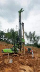 China Excavator Water Well Drill Foundation Drilling Rock Auger KR150A 1300mm Hydraulic Piling Rig wholesale