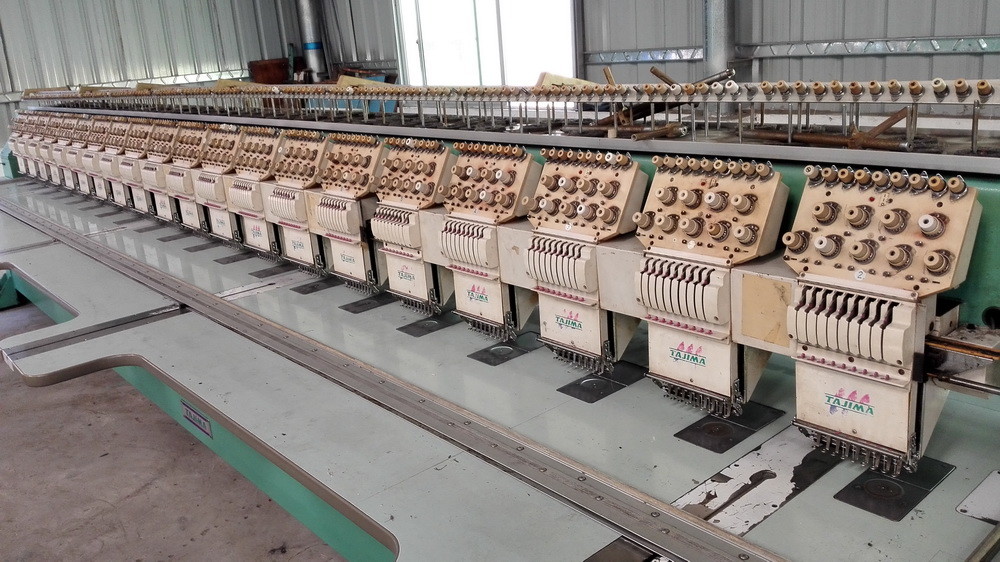 CE Used Tajima Multi Head Computerized Embroidery Machine Multifunctional