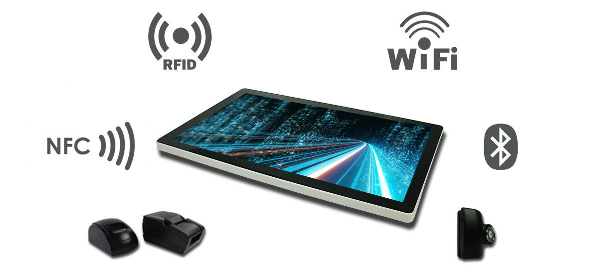 Commercial FCC 21.5" PCAP Interactive Digital Display Screens