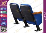Merit Stackable Church Hall Chairs , Plastic Covering Auditorium Chairs