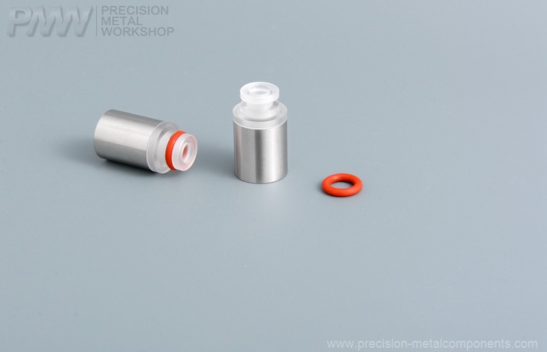 Precision machined aluminum parts CNC turning service OEM metal and plastic components