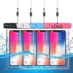 Colorful Waterproof Pouch For Swimming Pvc Waterproof Phone Dry Bag 6.5IN