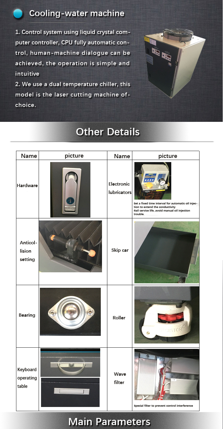 Professional CNC Fiber Laser Cutter Metal Applicable Material Long Service Life