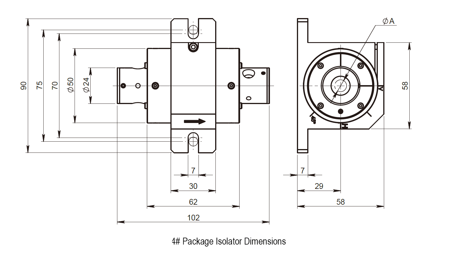 Rotation Laser Components Optical Faraday Isolator