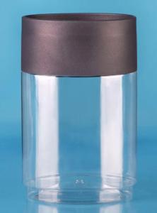 China Transparent Large Plastic Jars High Durability Environmetally Friendly wholesale
