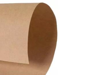 China 80gsm Brown Kraft Wrapping Paper Roll Recycled 80cm Butchers Packing wholesale