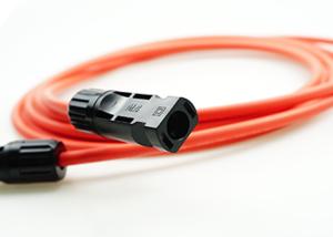 China IP67 Low Toxicity Solar Cable , Silver Plated Copper Solar DC Cable wholesale