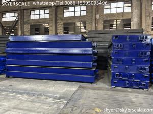 China Customized Weighbridge 18 meter 100 Ton Weight Heavy Duty Car Weighbridge Truck Scale wholesale