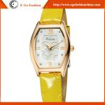 KM29 Fashion Casual Watch Quartz Analog Watches Gift Wristwatch Genuine Leather