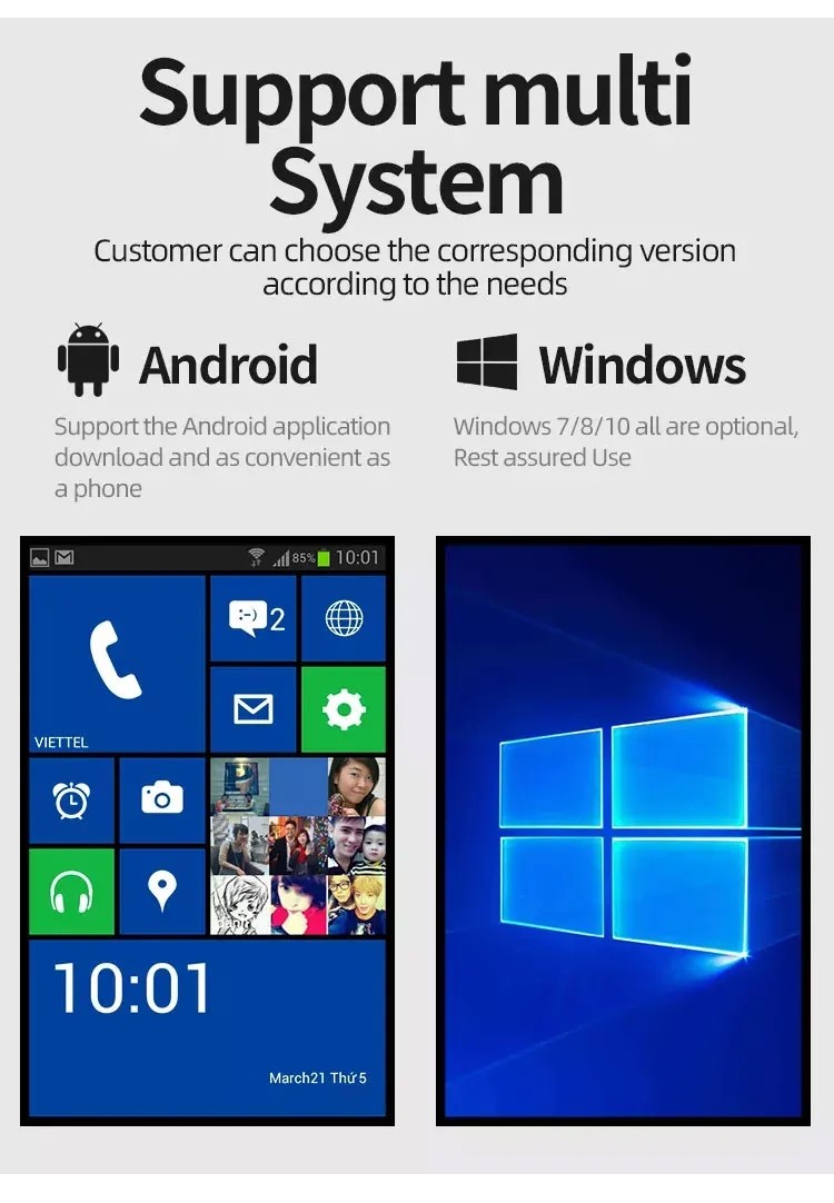 350cd/M2 Floor Standing Android Indoor Digital Display Screens 32/43/50/55/65