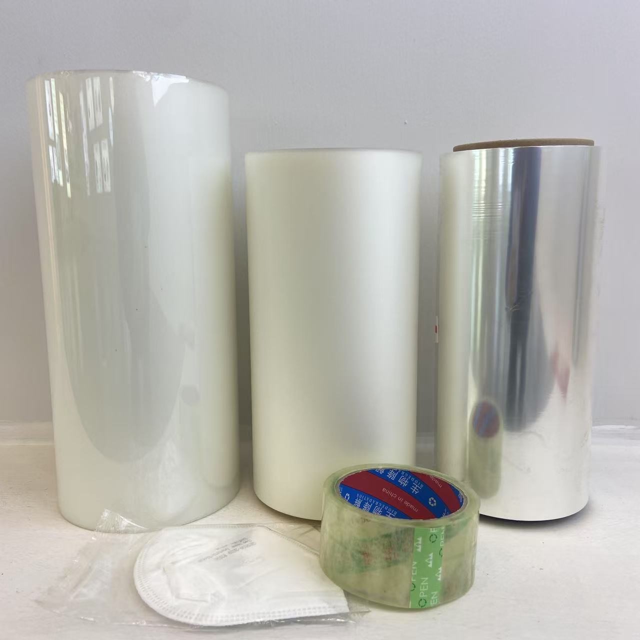 20 25 30 Micron Clear BOPP Polypropylene Film Flexible Transparent Printing Film