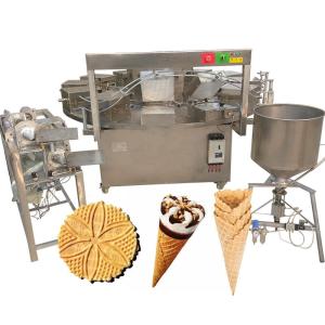 China Industrial Wafer Ice Cream Cone Production Line Wafer Biscuit 380V/50HZ wholesale