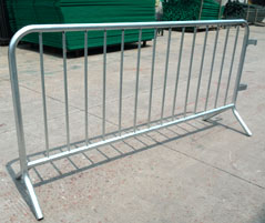 Hot Dipped Galvanized Crowd Control Barriers Smart Design, Crowd Control Barricade