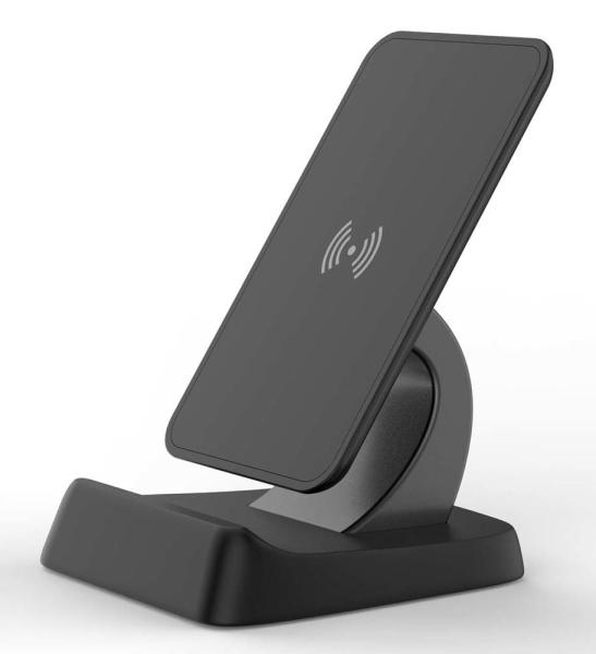 2 Coils Desktop Samsung Wireless Charging Stand Lightweight With Cooling