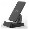 2 Coils Desktop Samsung Wireless Charging Stand Lightweight With Cooling Radiator Fan for sale