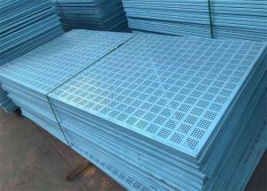 China Metal Perforated Building Site Construction Safety Screens 1mX1.8m wholesale