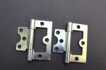 Flat Steel Durable Butterfly Flush Hinge , Pivot Hinge For Commercial Door