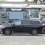 Luxury 5 Doors 7 Seats MPV Hybrid Electric Vehicle with Electromagnetic Braking