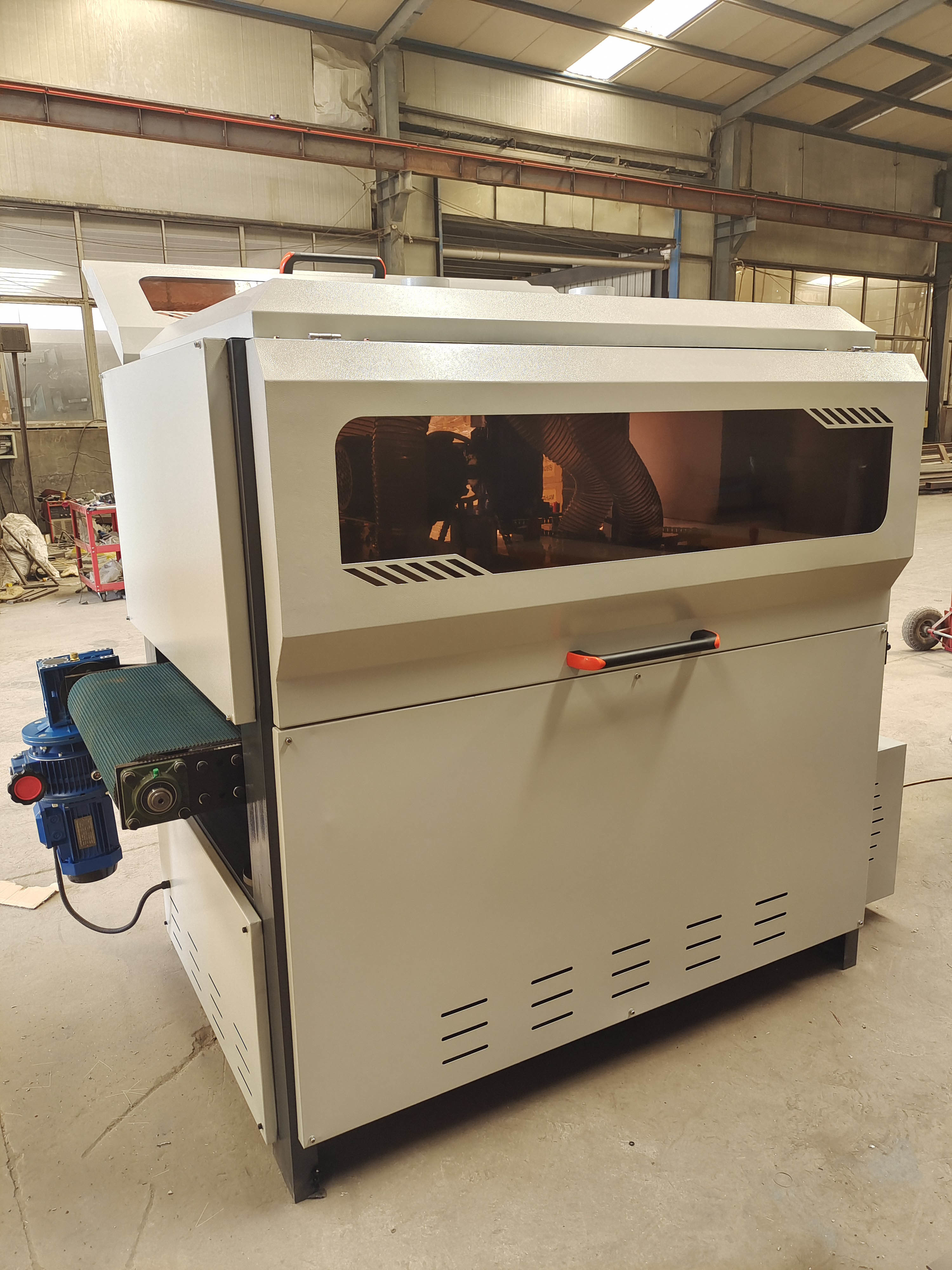 KC630YP-2R woodworking sanding machine wood sander for solid door and MDF cabinet max. working width 630mm