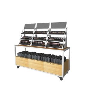China Exquisite Wooden Cosmetic Store Furniture Modern Various Shapes Available wholesale