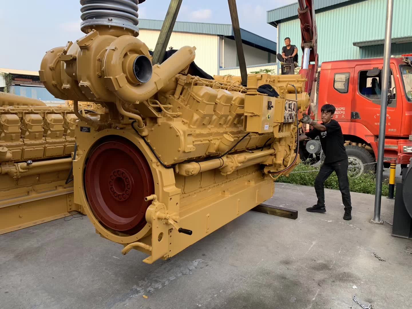 China GENERAL AR Caterpillar 3512B Diesel Engine Assembly 3885274 wholesale