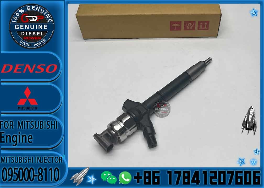Good price common rail injector 095000-8110 9709500-811 SM095000-811 1465A307 236700L030 23670-0L030 For Mitsubishi 3.2d