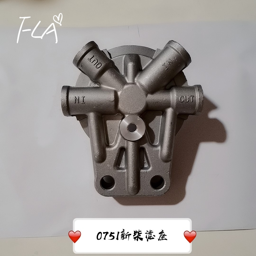 Oil Filter Head High Precision Engineering Condition New Low Fuel Consumption