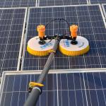 Electric Double-Head Brush for Photovoltaic Panel Cleaning 1 Year After-sales
