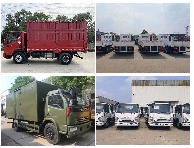 ISUZU Cargo Truck technical diagram 3