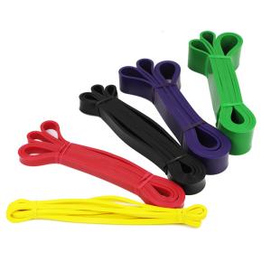 China 1/4 Inch Home Power Stretch Latex Free Grip Band ZH Stretching Rubber For Gym wholesale