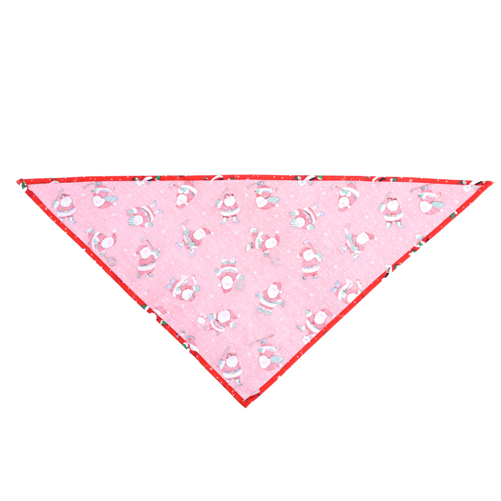 Classic Style Personalized Pet Bandana Solid Pattern Cute Dog Bandanas