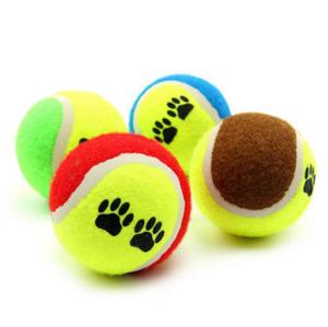 China WORLD OF PETS SQUEAKY TENNIS BALL DOG TOY 2 PACK wholesale