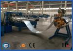Steel / Aluminum Roll Forming Equipment With PLC Control System