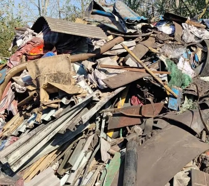 Building Material Shops Direct Industrial Iron Sheet Scrap Metal Crusher 3200KG Weight