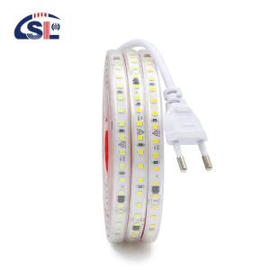 China SL-2835-180D-220V LED Strip Light 8mm 120leds 3000K4000K6500K Electroplate SMD2835 wholesale