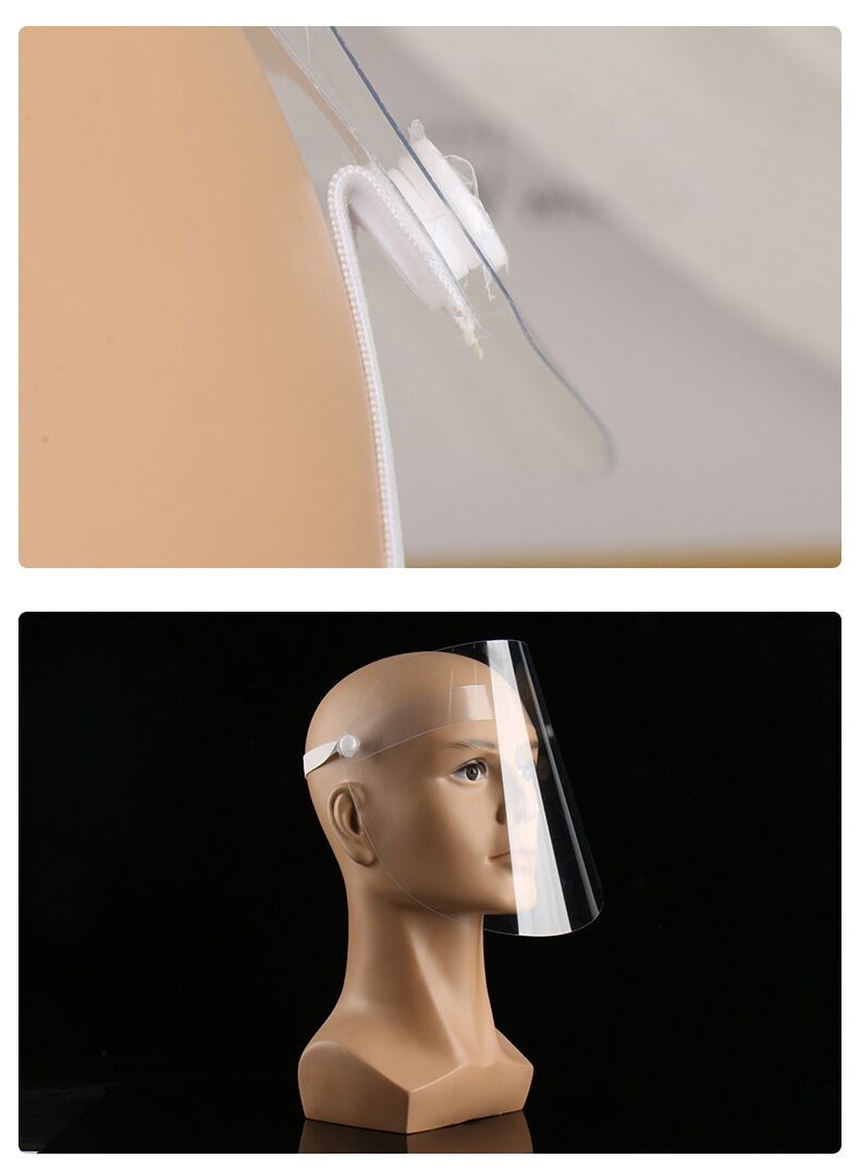 Surgical Anti fog Dustproof protective Clear Face Shield Surgical Full Face Visor